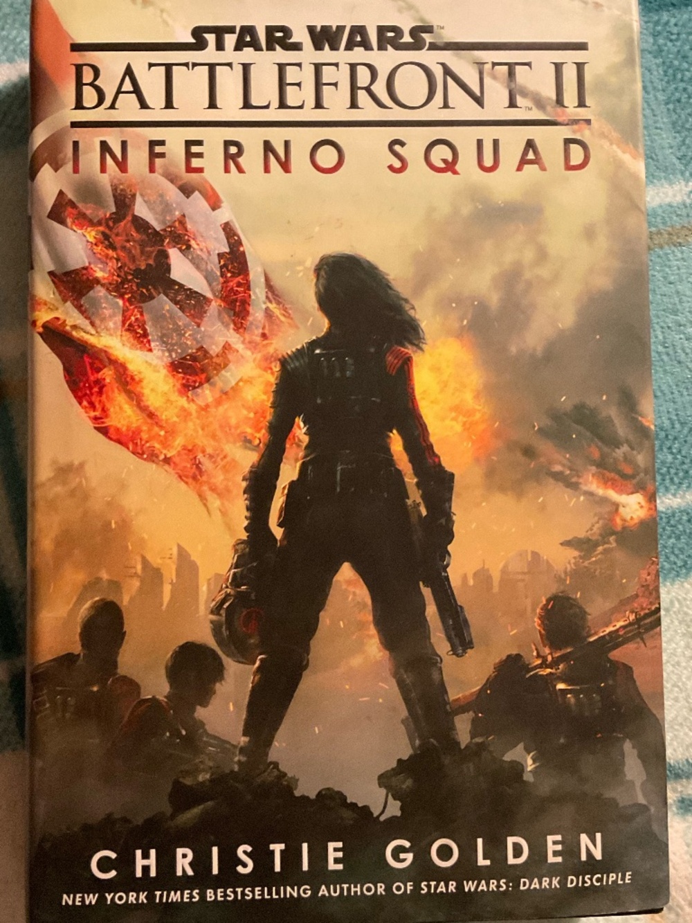 Star Wars battlefront two Inferno squad hardcover book Christie Golden